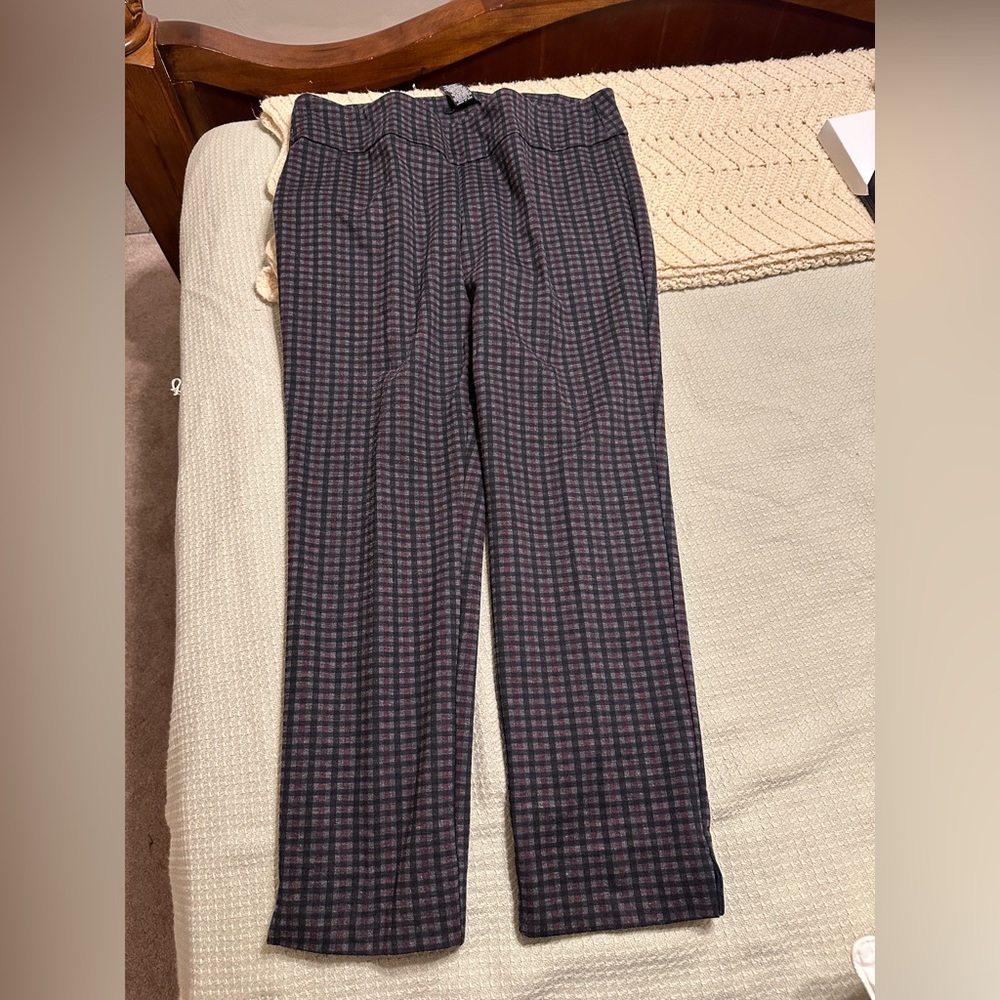 Zac and Rachel checkered pants